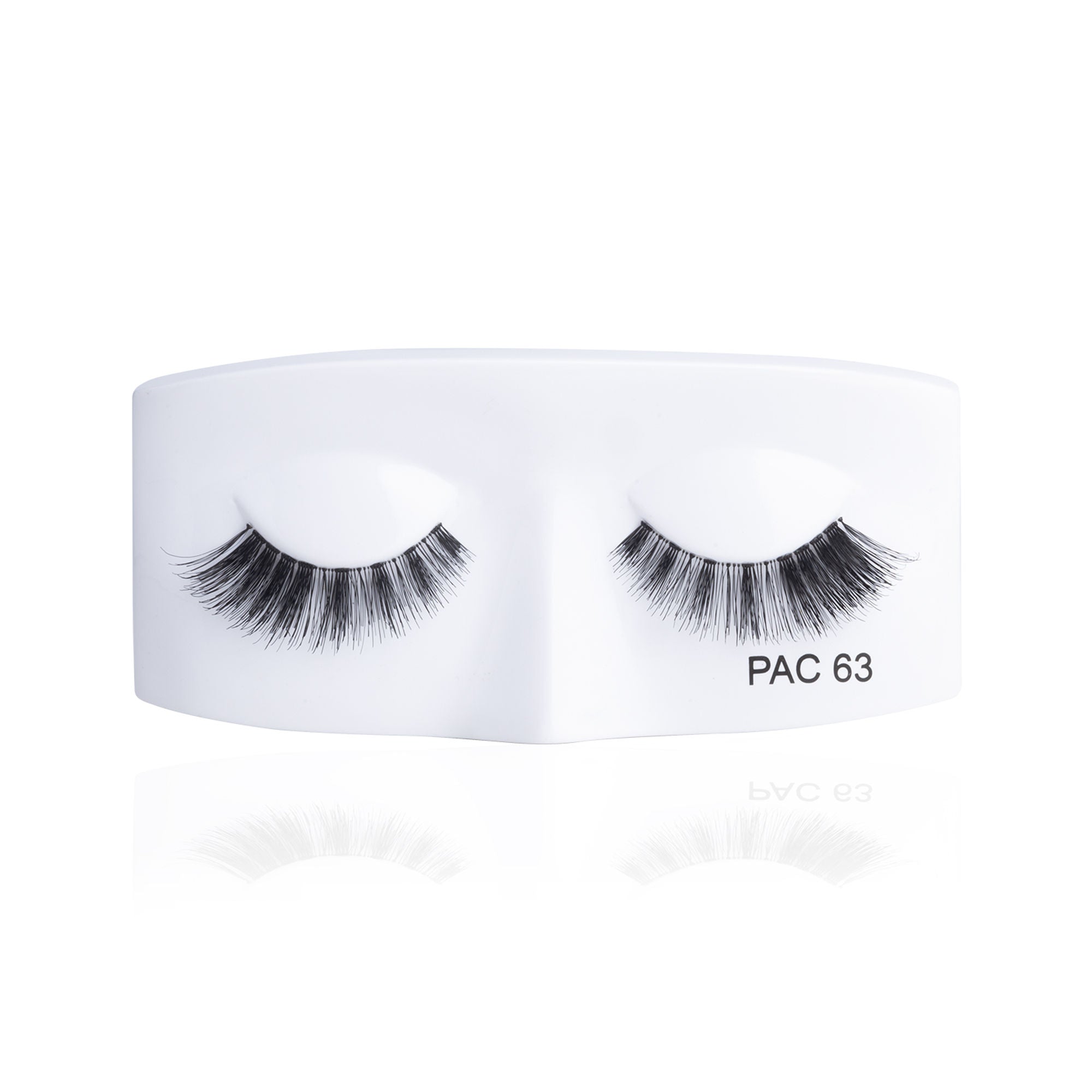 PAC Tapered Lash 63 - Handmade Natural Looking, Reusable up to 12x, Seamlessly Blends with Lashes