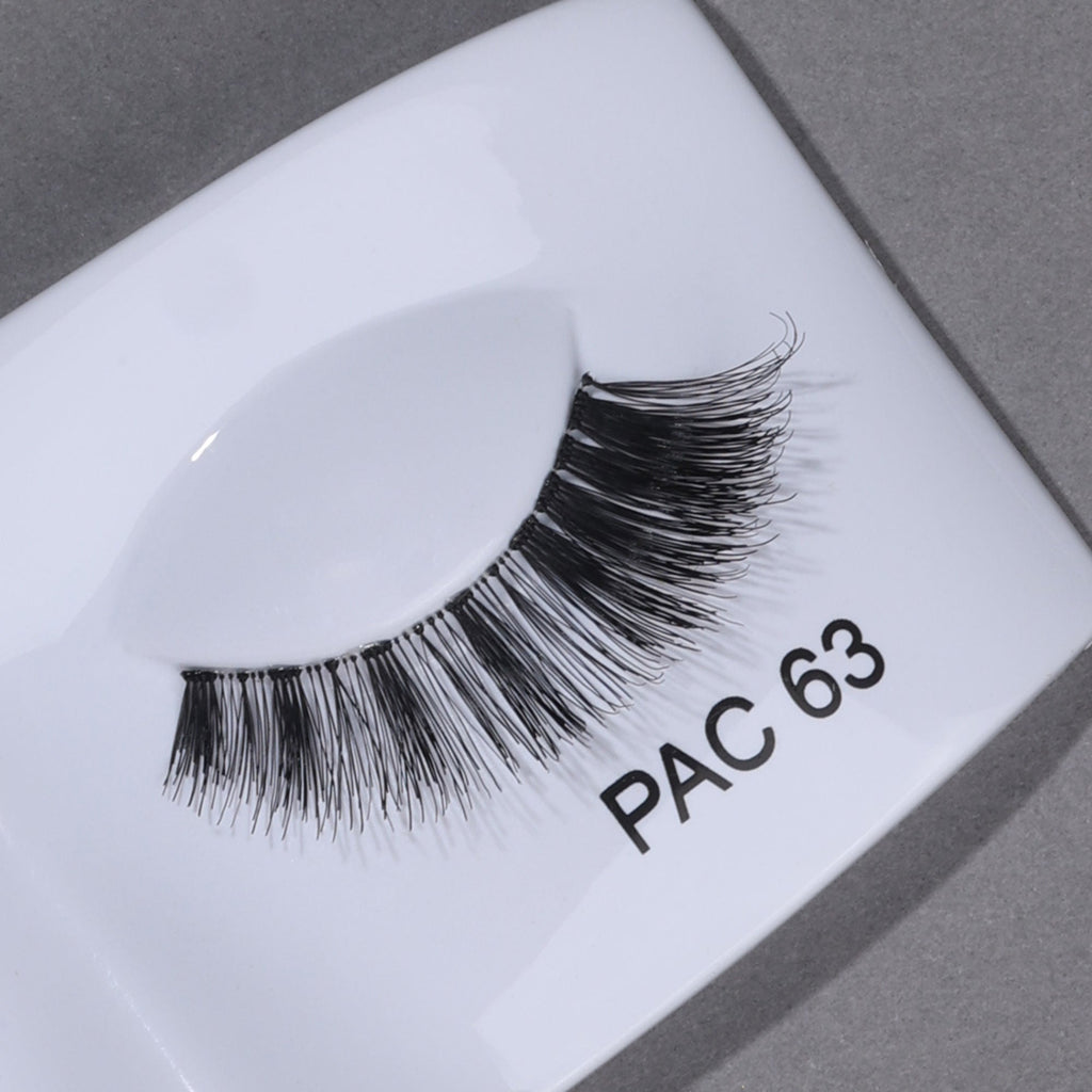 PAC Studio Tapered Lash 63 - Handmade Natural Looking, Reusable up to 12x, Seamlessly Blends with Lashes - Distacart
