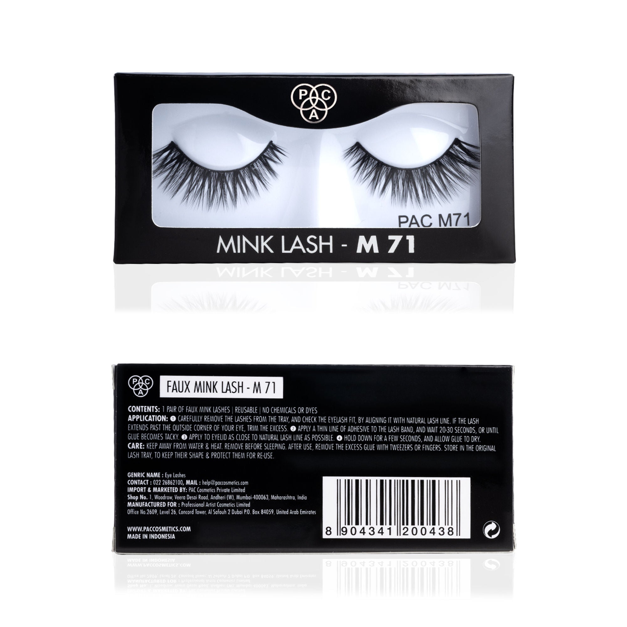 PAC Studio Faux Mink Lash - M71 - Distacart