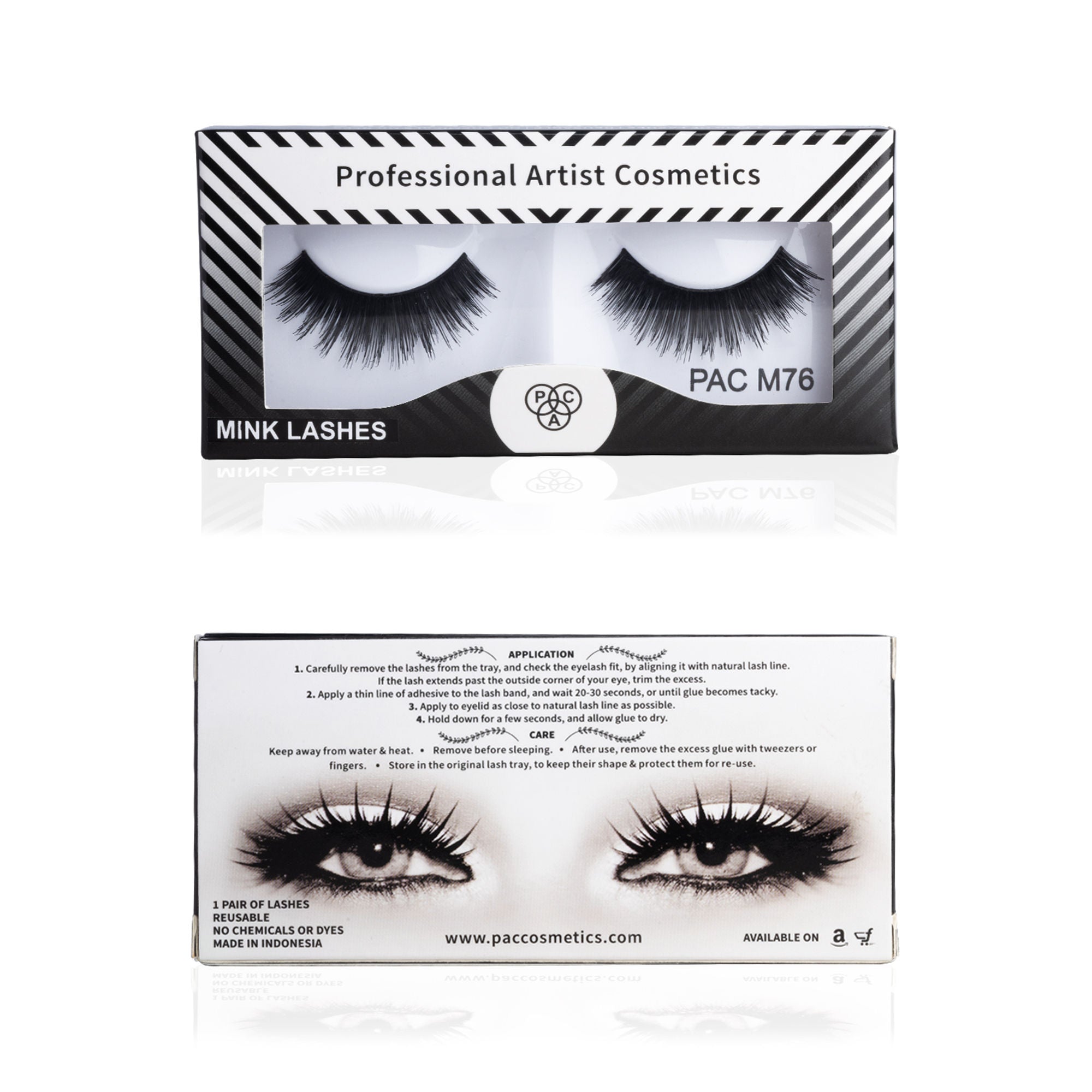 PAC Studio Faux Mink Lash - M76 - Distacart