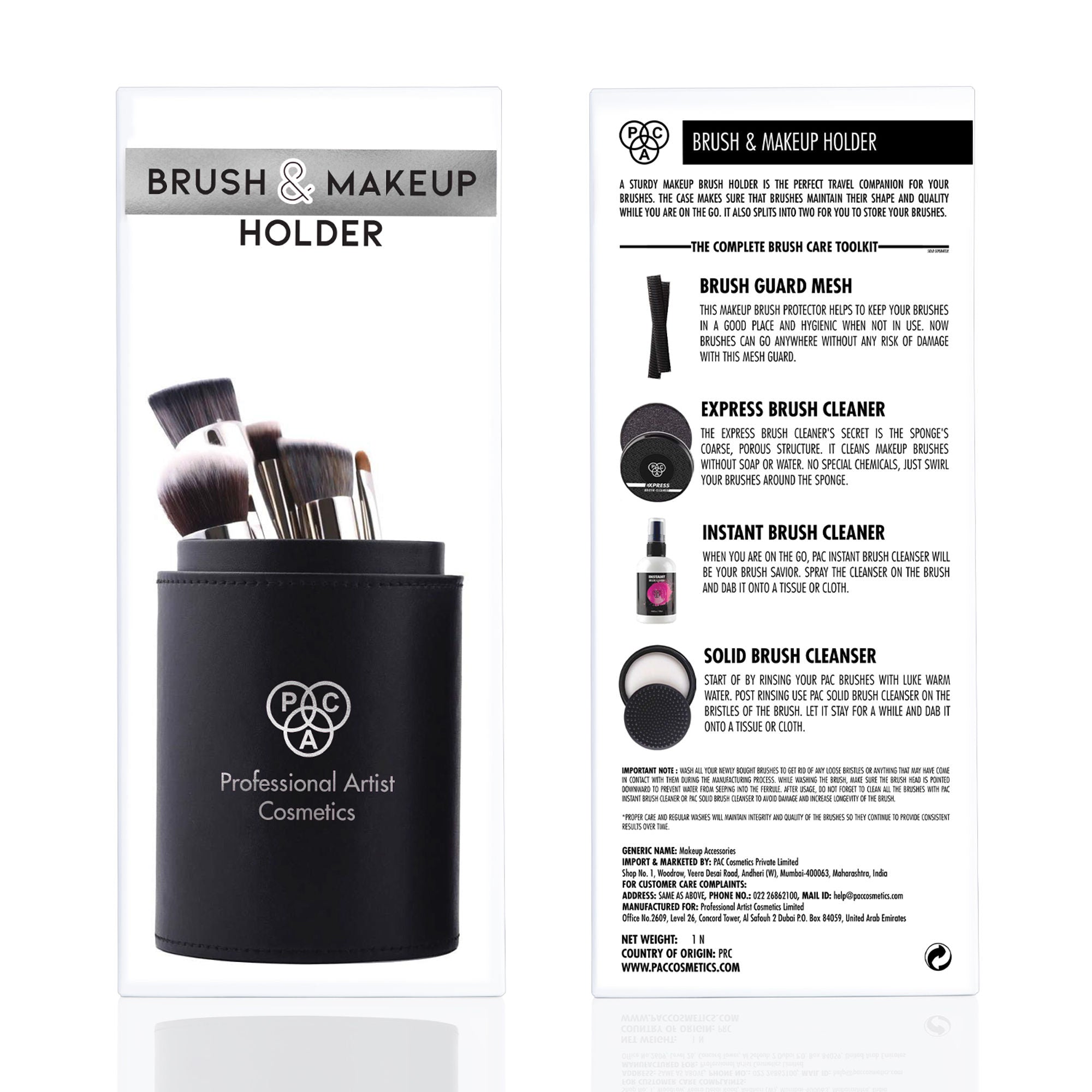 PAC Studio Brush & Makeup Holder Small