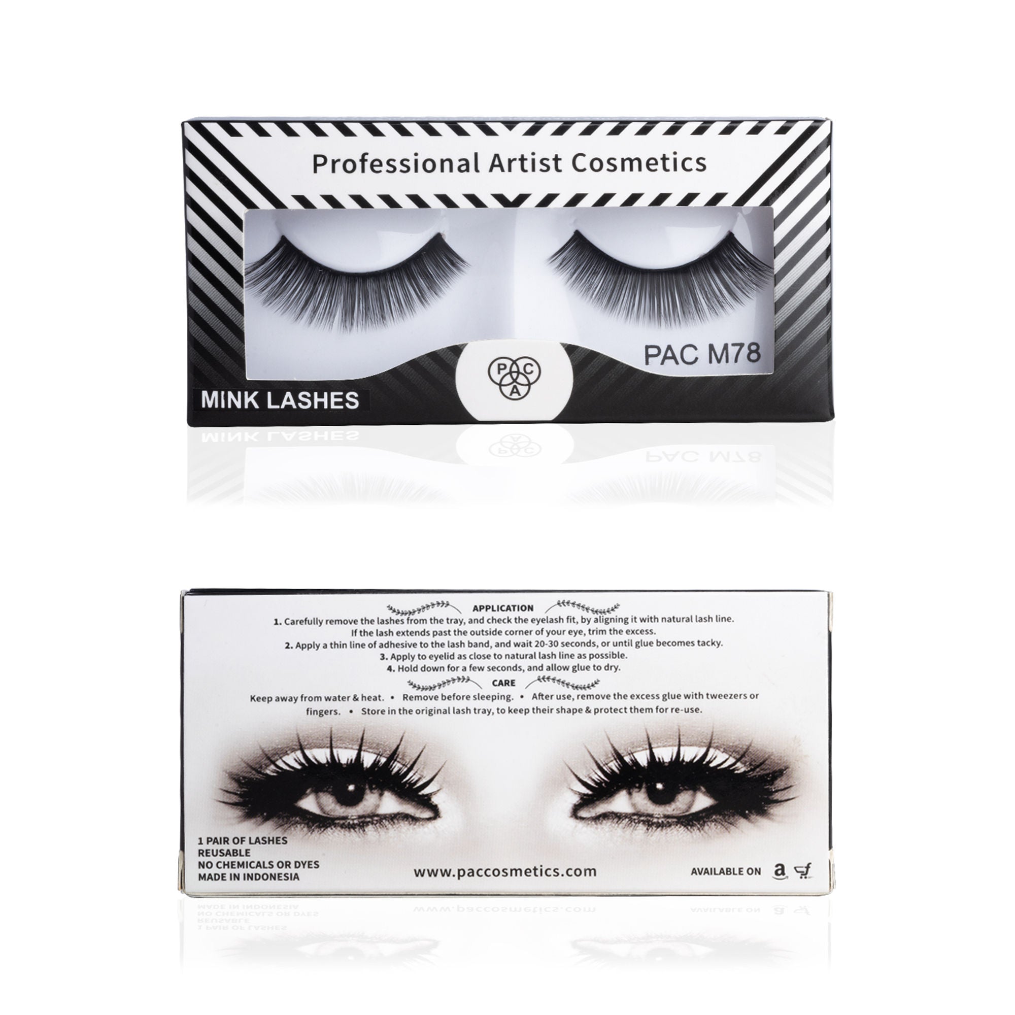 PAC Studio Faux Mink Lash - M78 - Distacart