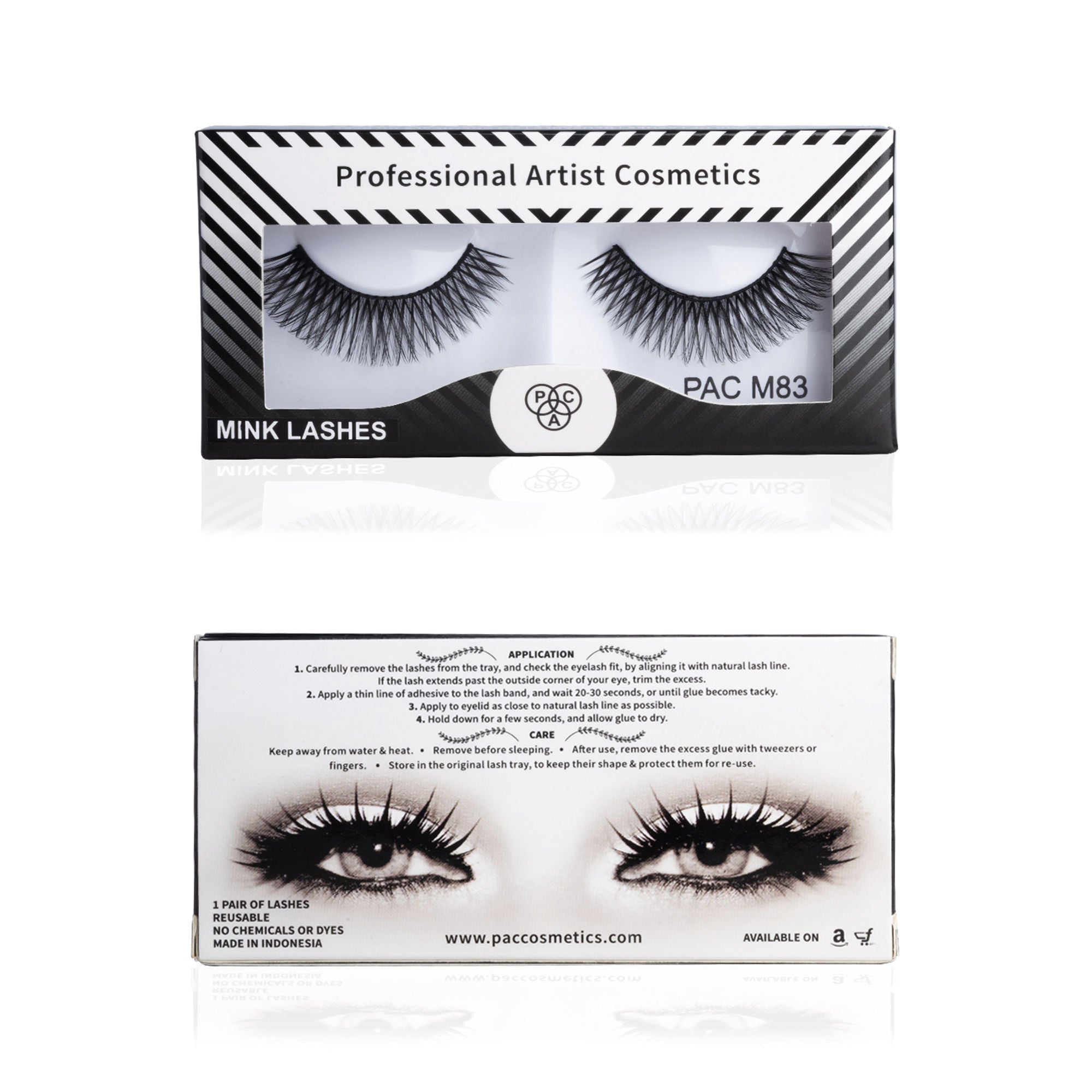 PAC Studio Faux Mink Lash - M83 - Distacart