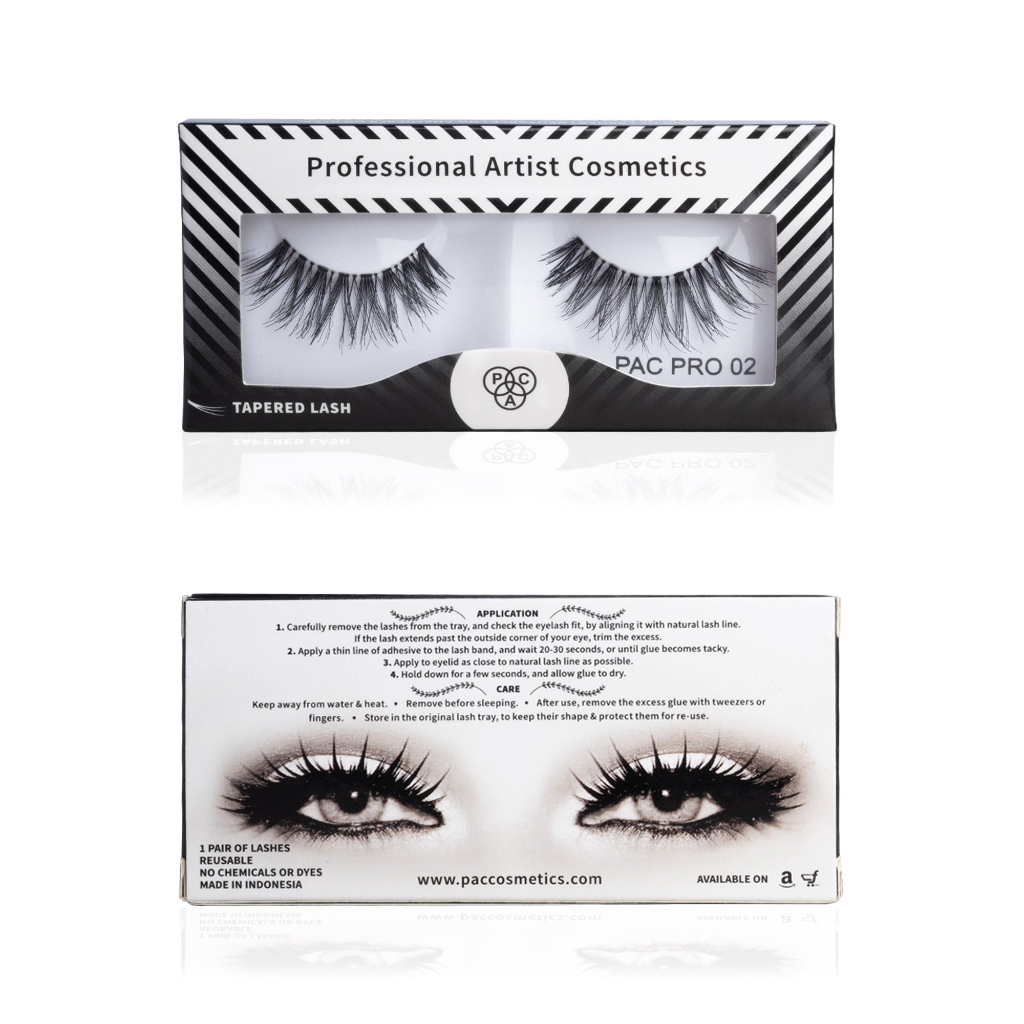 PAC Studio PRO Tapered Lash - PRO02 - Distacart