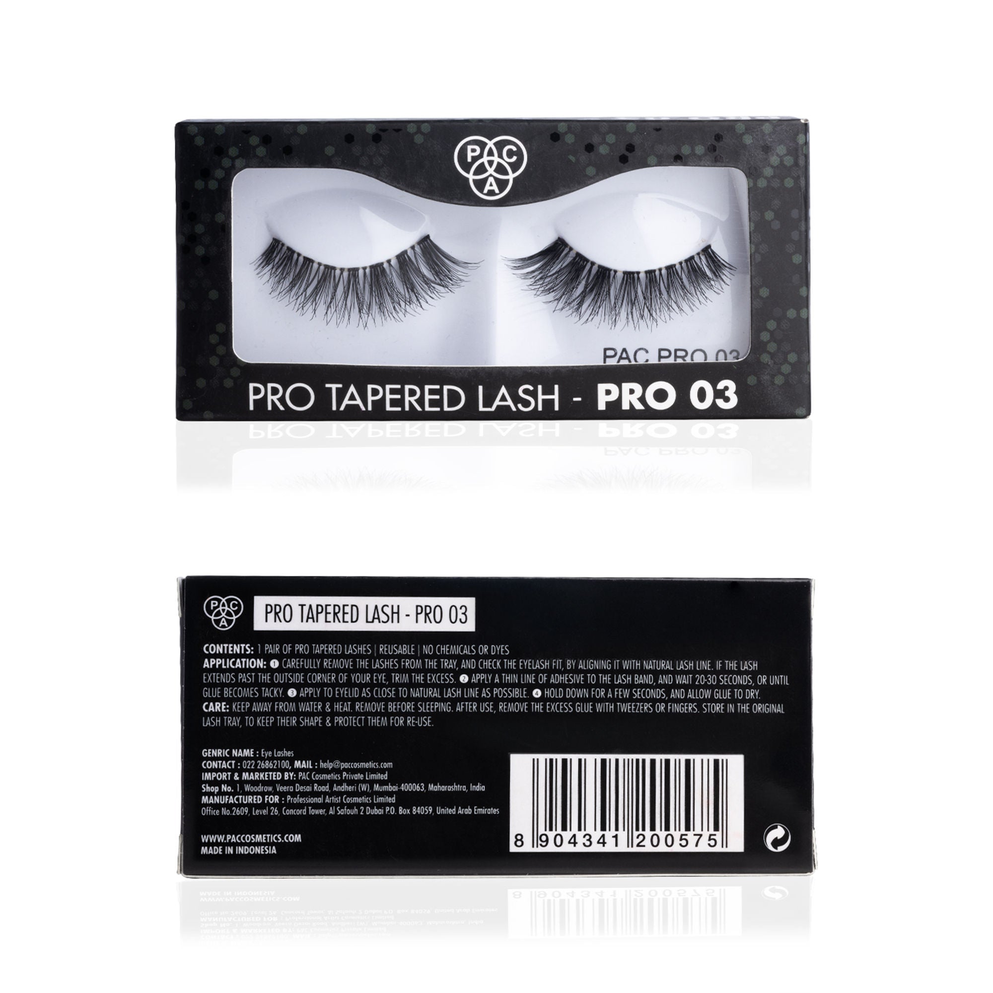 PAC Studio PRO Tapered Lash - PRO03 - Distacart