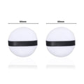 PAC Medium Cotton Round Puff - White 2 Pc