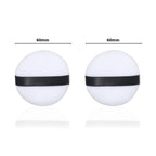 PAC Medium Cotton Round Puff - White 2 Pc