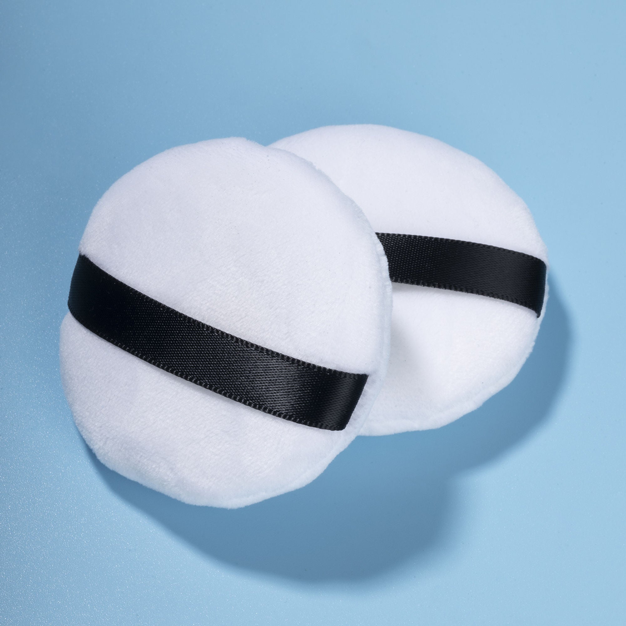 PAC Studio Medium Cotton Round Puff - White 2 Pc - Distacart