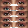 PAC Studio IRIS Premium Contact Lenses Mix - Comfortable Natural Looking, 1 Day Wear, Non-Irritating