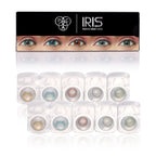 PAC Studio IRIS Premium Contact Lenses Mix - Comfortable Natural Looking, 1 Day Wear, Non-Irritating