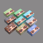 PAC Studio IRIS Premium Contact Lenses Brown - Comfortable Natural Looking, 1 Day Wear, Non-Irritating - Distacart