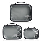PAC Studio My Clear Makeup Pouch (set Of 3)