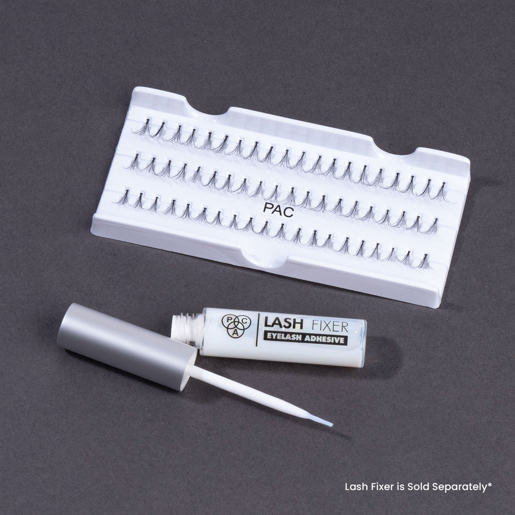 PAC Studio Flare Lash FL3 - Natural Cluster Lashes with Short, Long & Thick Strands for Versatile Looks
