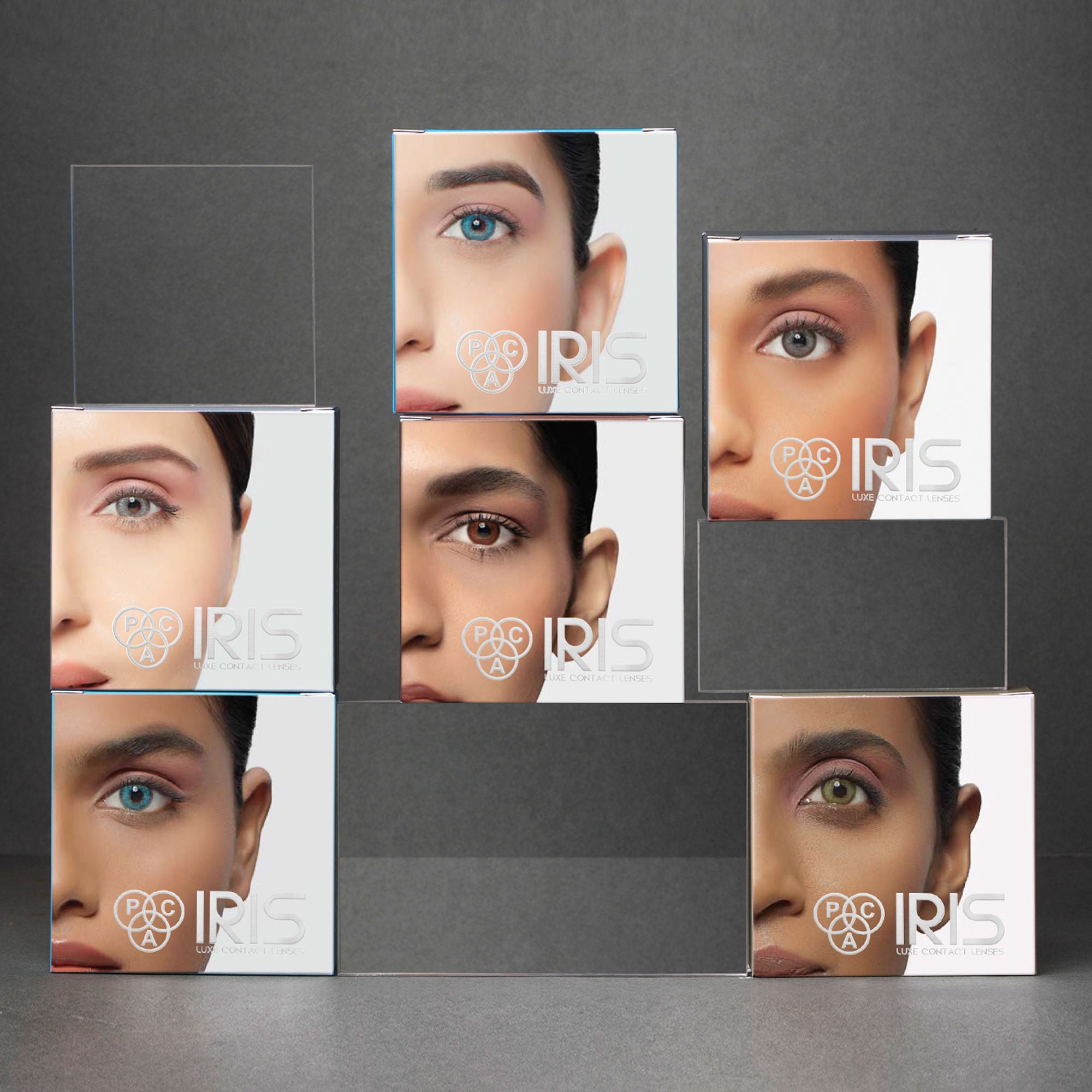 PAC Studio IRIS LUXE One Month Lenses - Moonstone