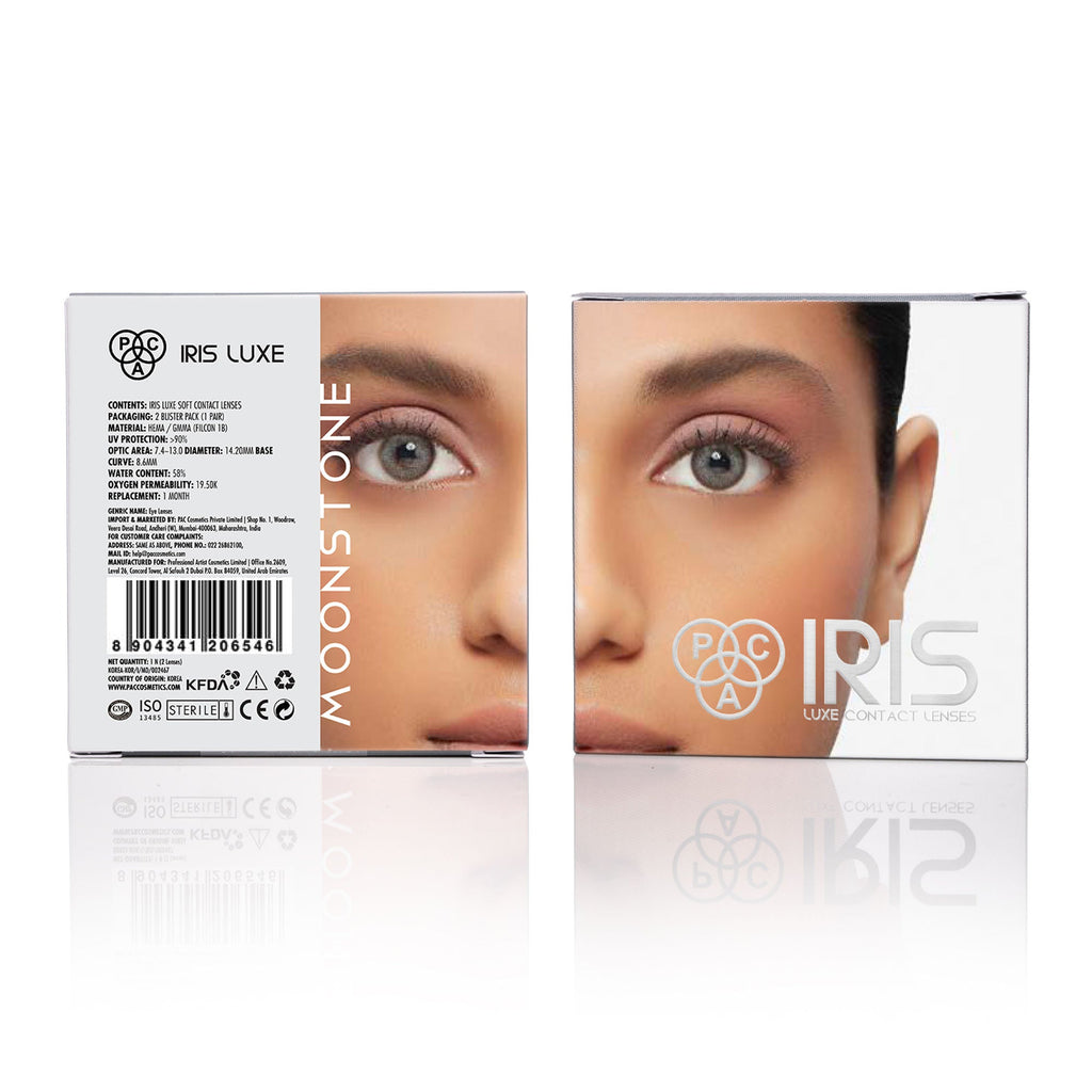 PAC Studio IRIS LUXE One Month Lenses - Moonstone