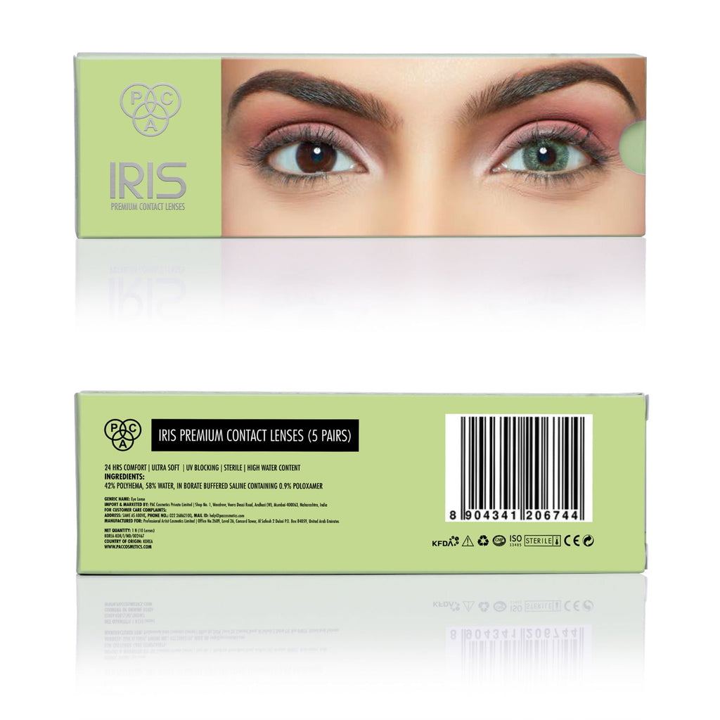 PAC Studio IRIS Premium Contact Lenses - 5 pair