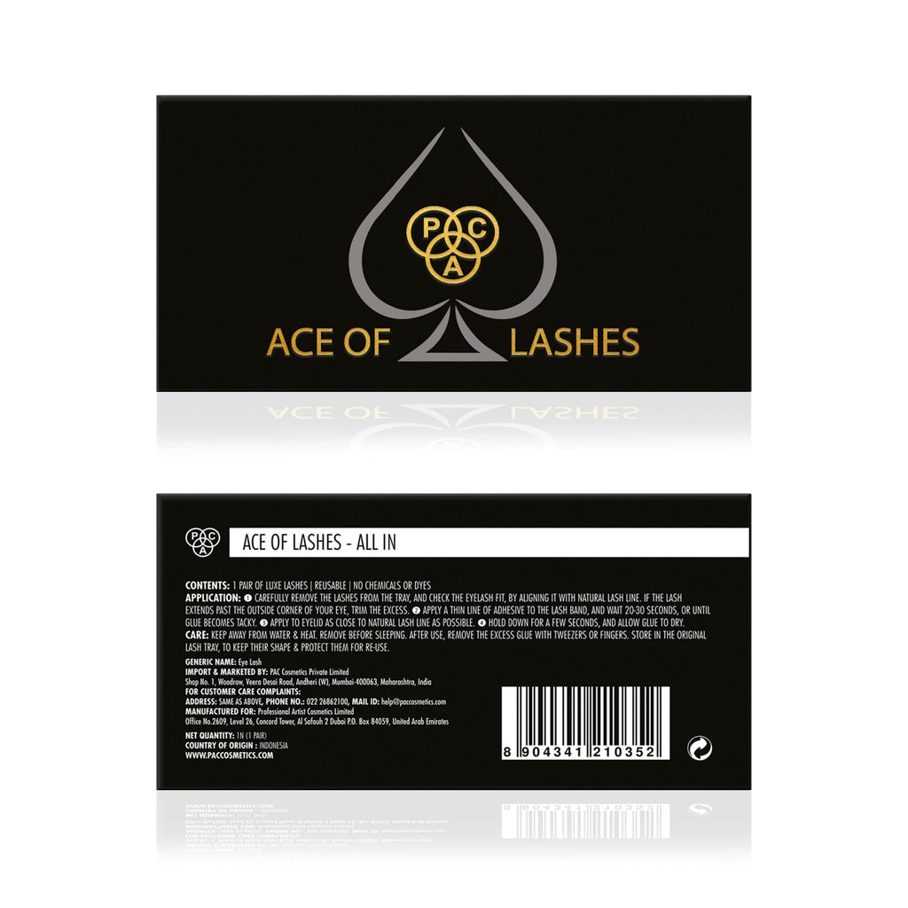 PAC Studio Ace Of Lashes - All In - Distacart