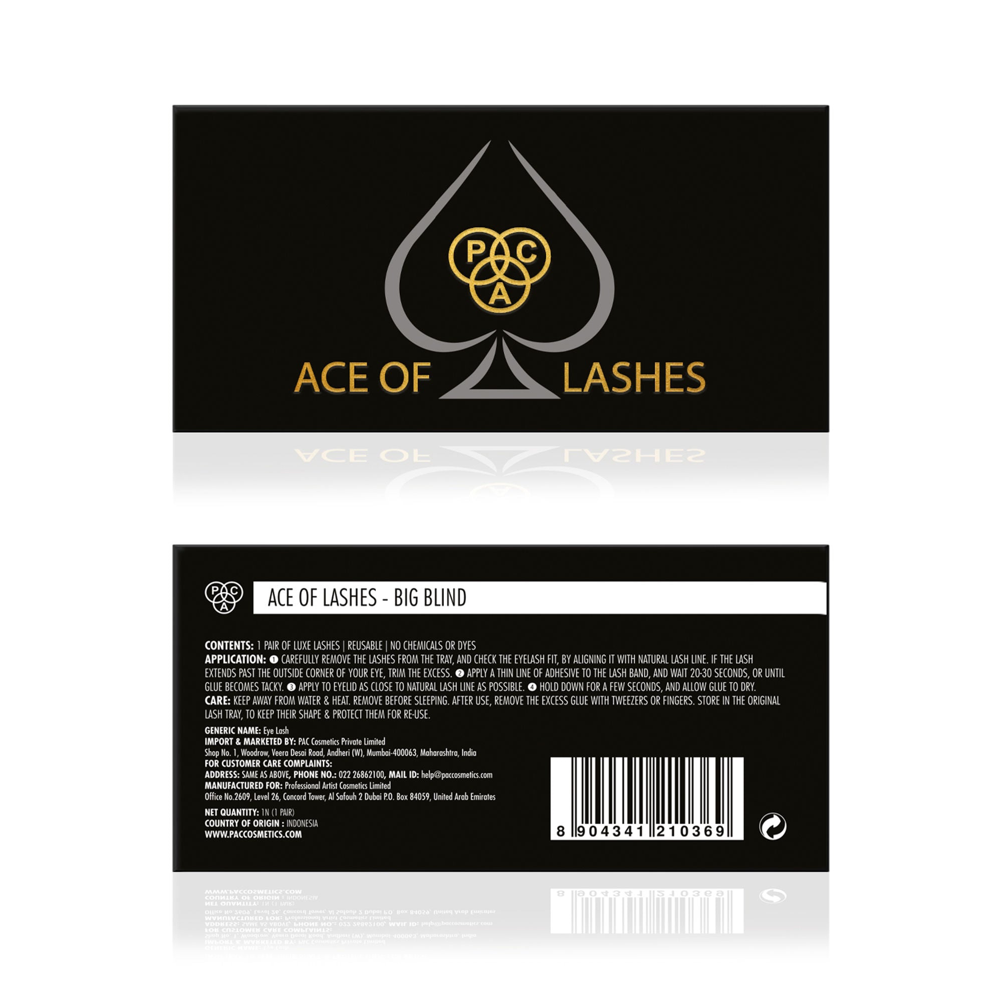 PAC Studio Ace Of Lashes - Big Blind - Distacart