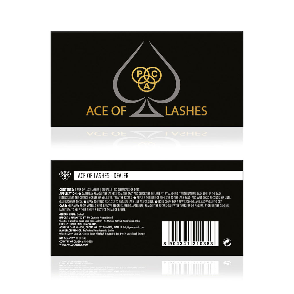 PAC Studio Ace Of Lashes - Dealer - Distacart