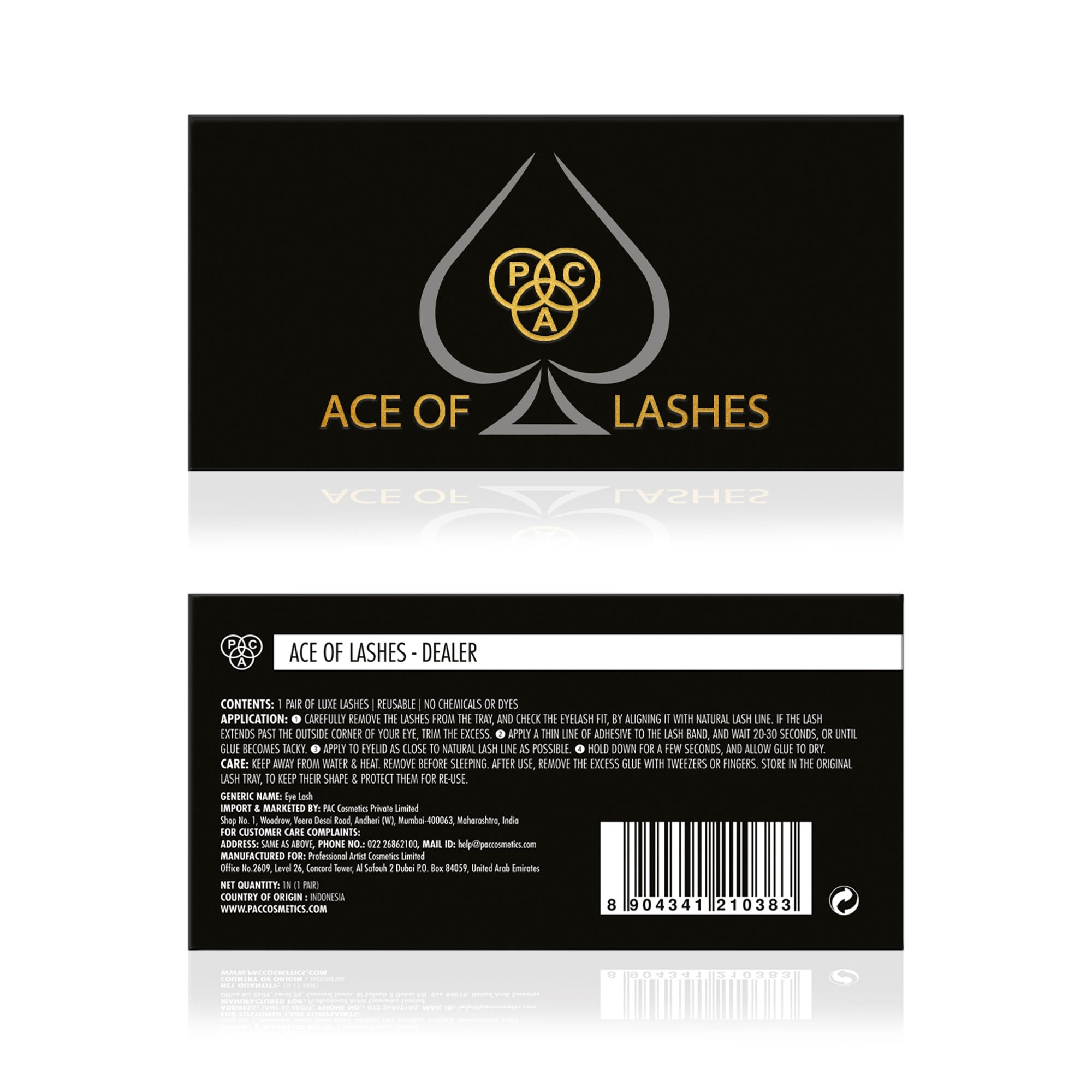 PAC Studio Ace Of Lashes - Dealer - Distacart
