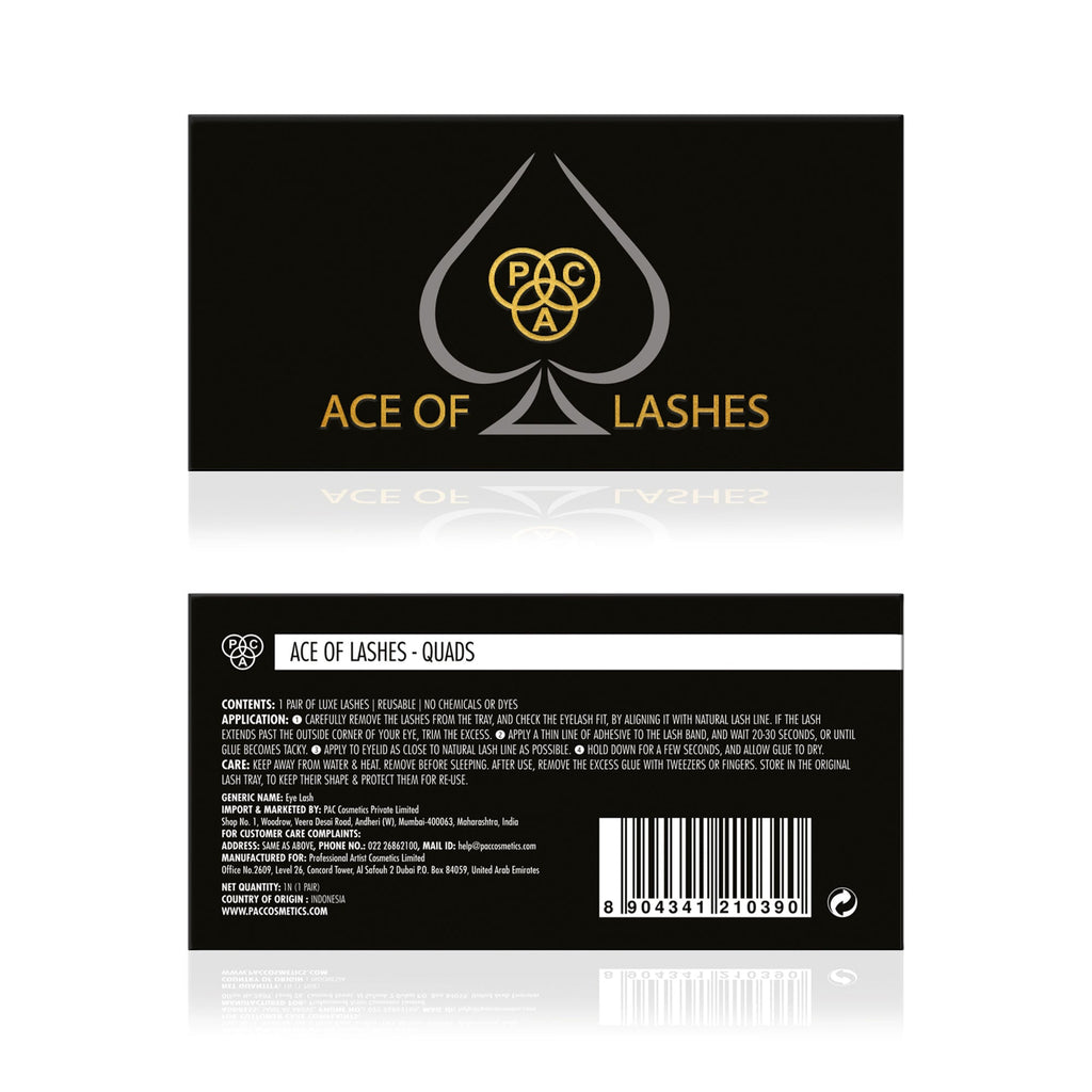 PAC Studio Ace Of Lashes - Quads