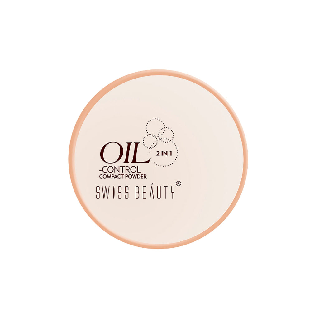 Swiss Beauty Oil Control Compact Powder - 04 Skin Beige - Distacart