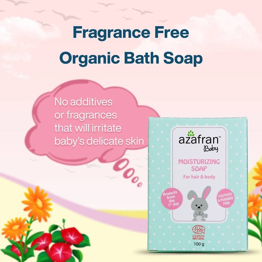 Azafran Baby Moisturizing Soap