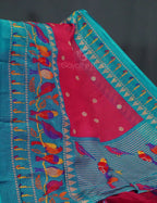 Rani Pink Colour With All Over Buttes Semi Silk Kota Saree By Gayathri Reddy Designer Studio