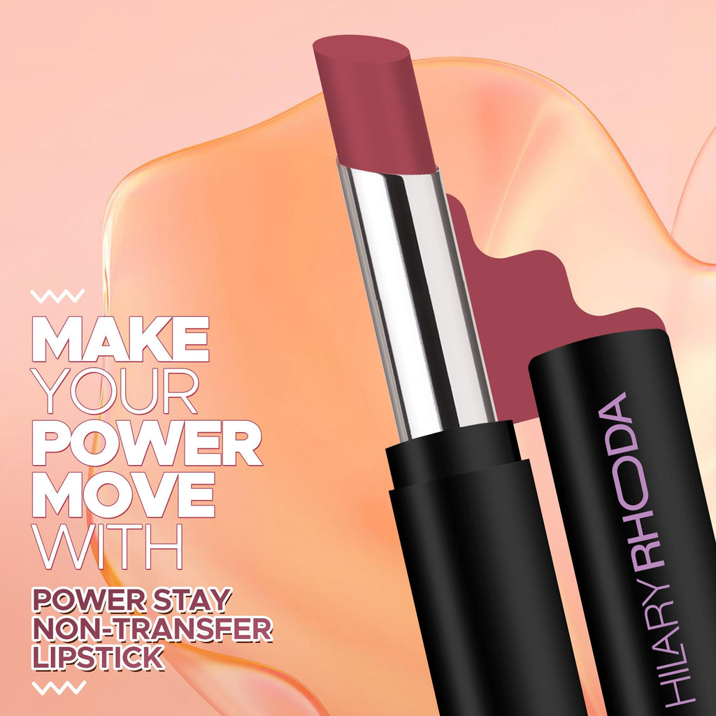 Hilary Rhoda Power Stay Non Transfer Lipstick - Cuddle Nude 01 - Distacart