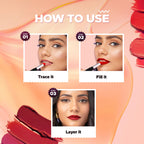 Hilary Rhoda Power Stay Non Transfer Lipstick - Hazelnut 08 - Distacart