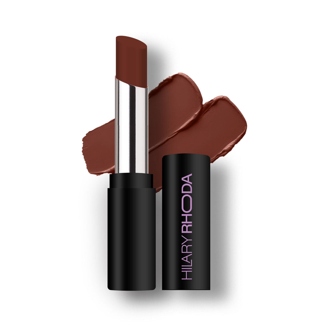 Hilary Rhoda Power Stay Non Transfer Lipstick - Hazelnut 08 - Distacart