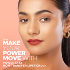Hilary Rhoda Power Stay Non Transfer Lipstick - Orange Candy 10 - Distacart
