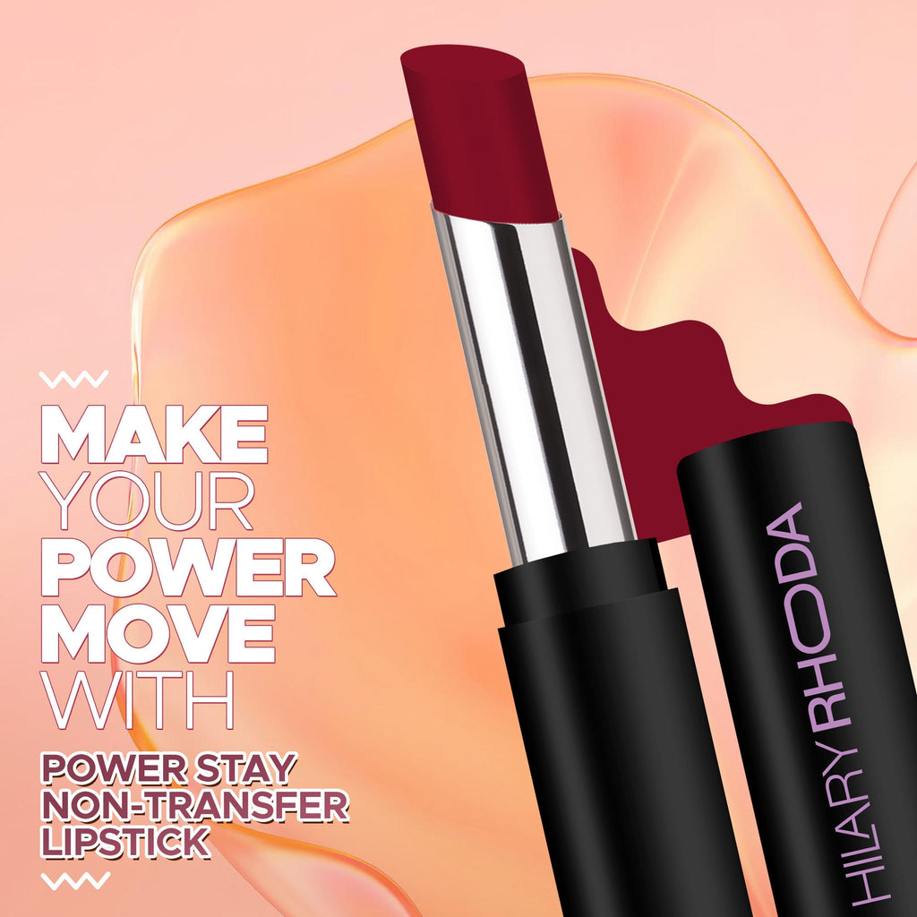 Hilary Rhoda Power Stay Non Transfer Lipstick - Raging Pink 13 - Distacart