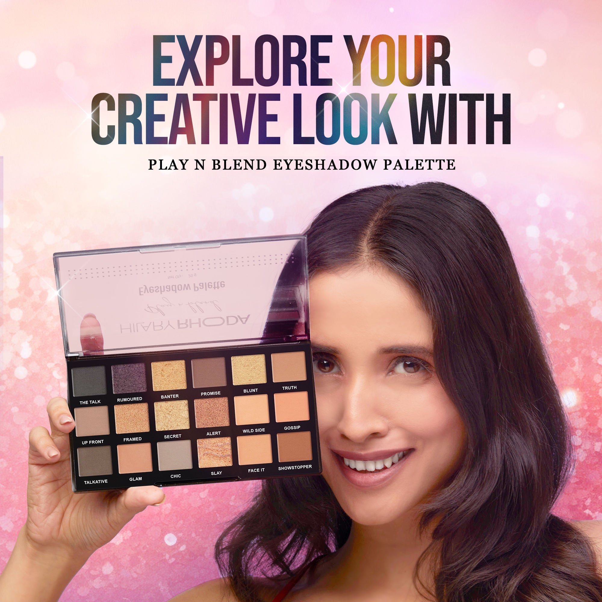 Hilary Rhoda Play N Blend Eyeshadow Palette - Iconic 02 - Distacart