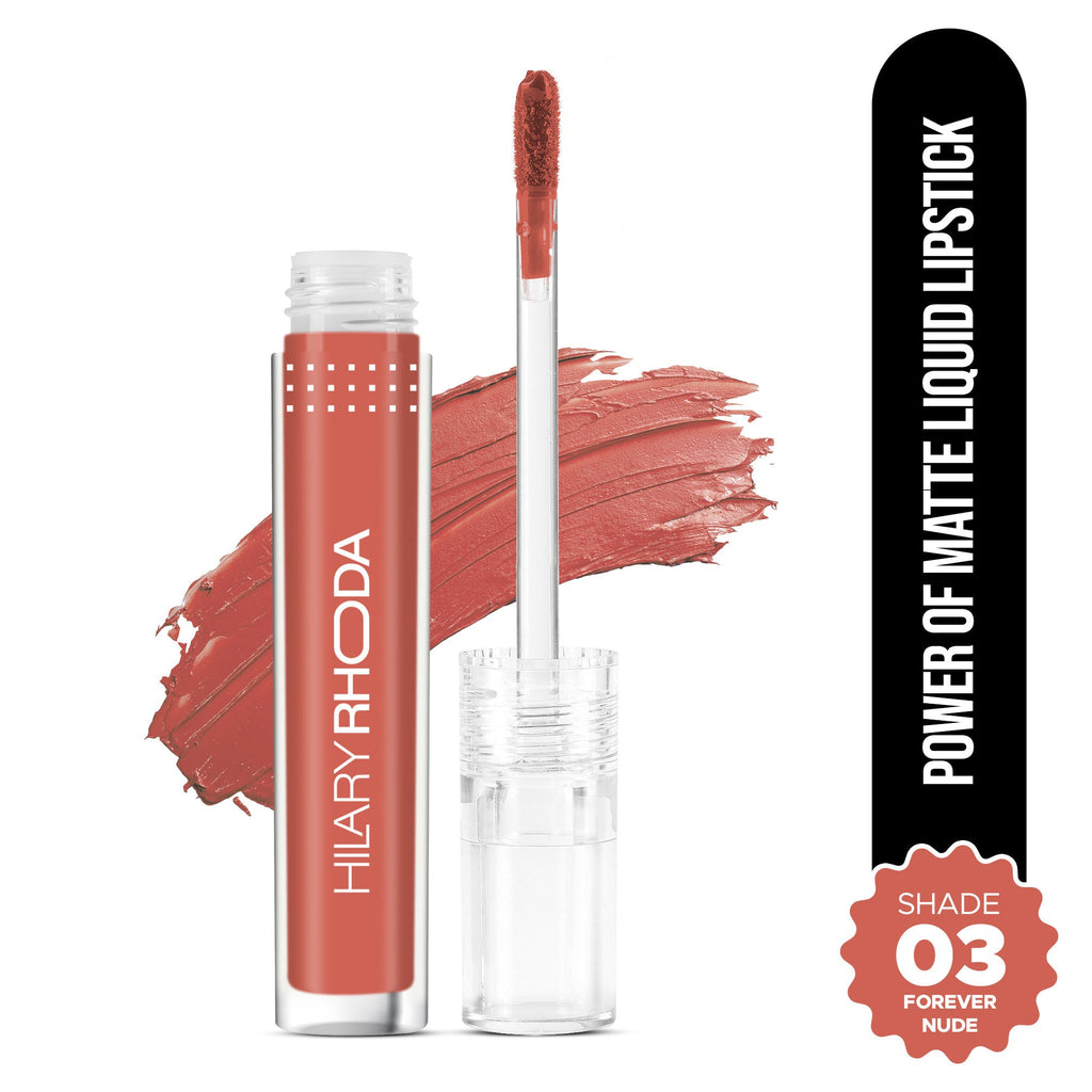 Hilary Rhoda Power Of Matte Liquid Lipstick - Forever Nude 03