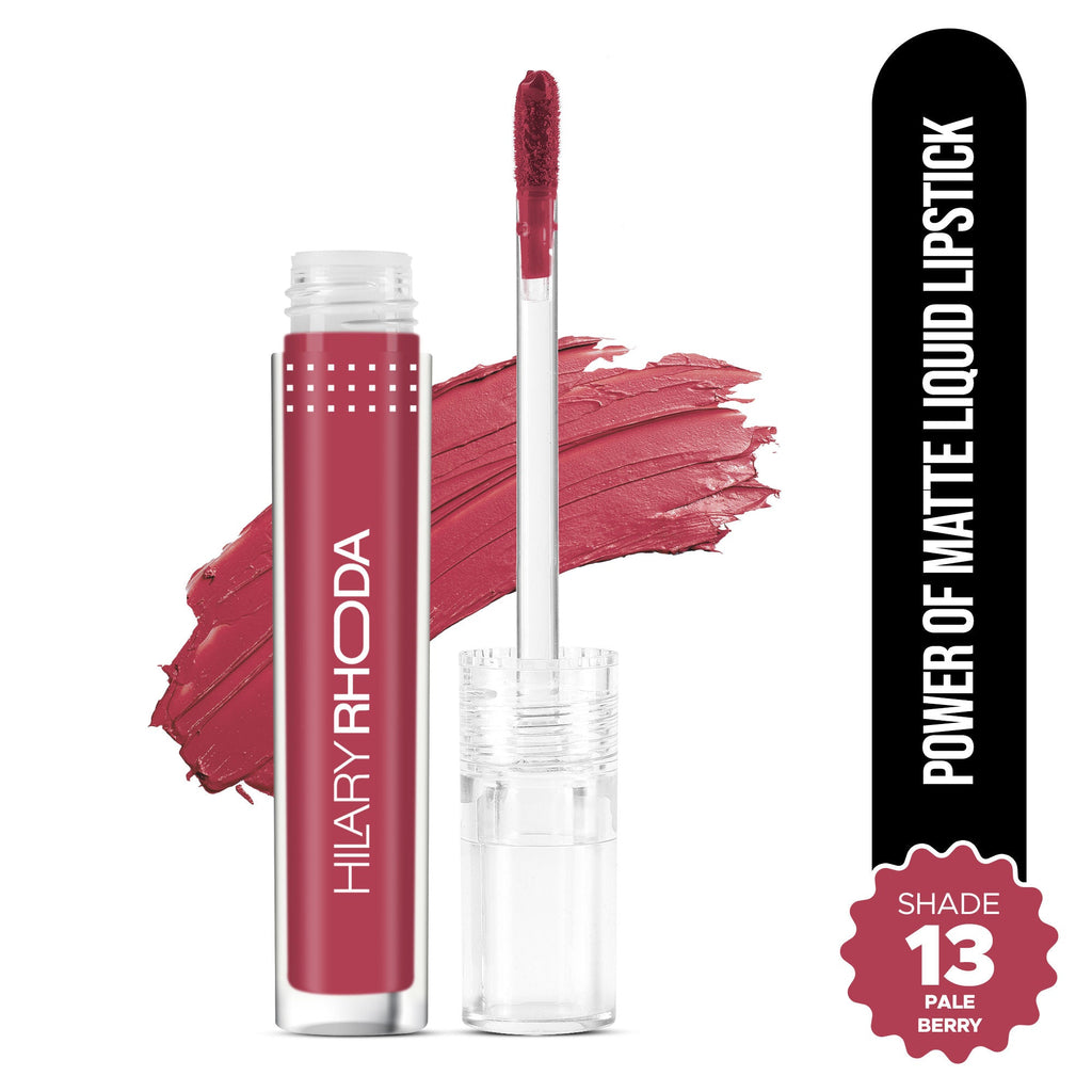 Hilary Rhoda Power Of Matte Liquid Lipstick - Pale Berry 13