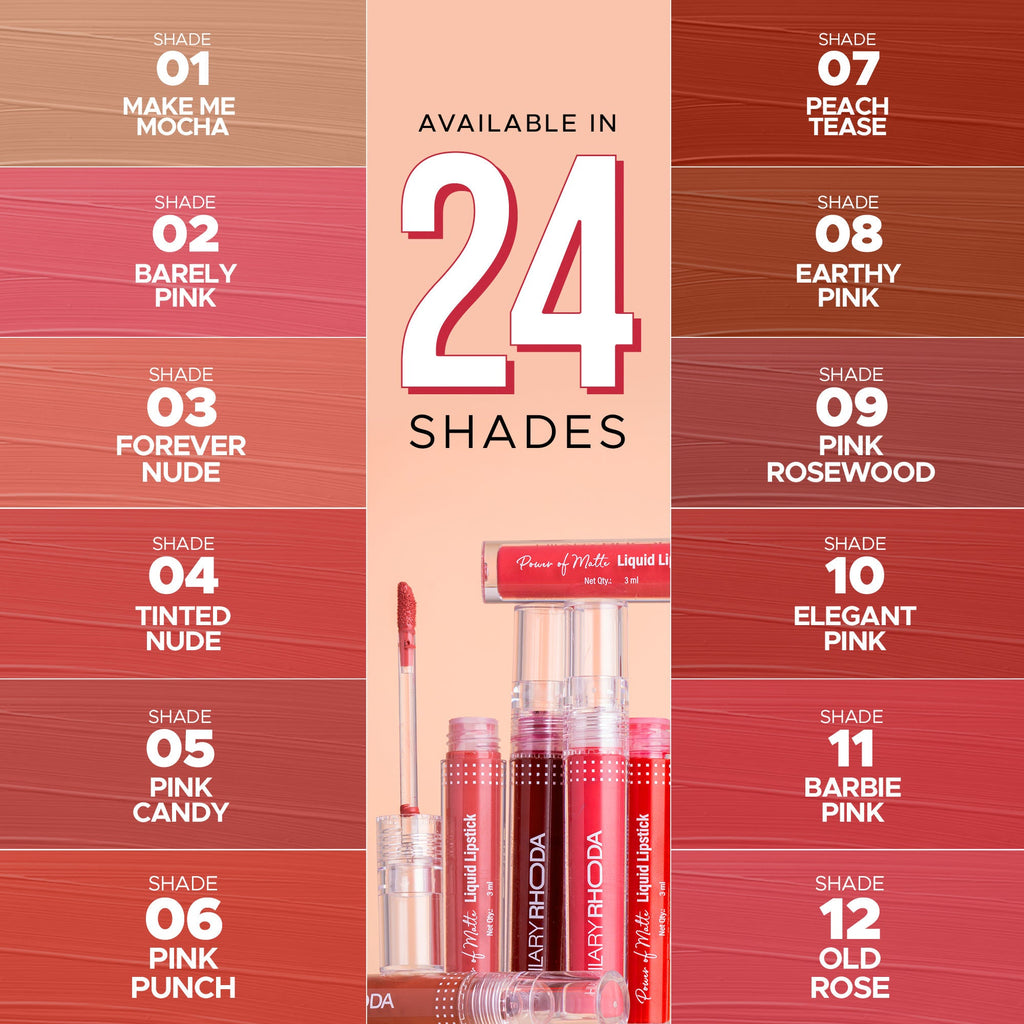 Hilary Rhoda Power Of Matte Liquid Lipstick - Ruby Red 20 - Distacart