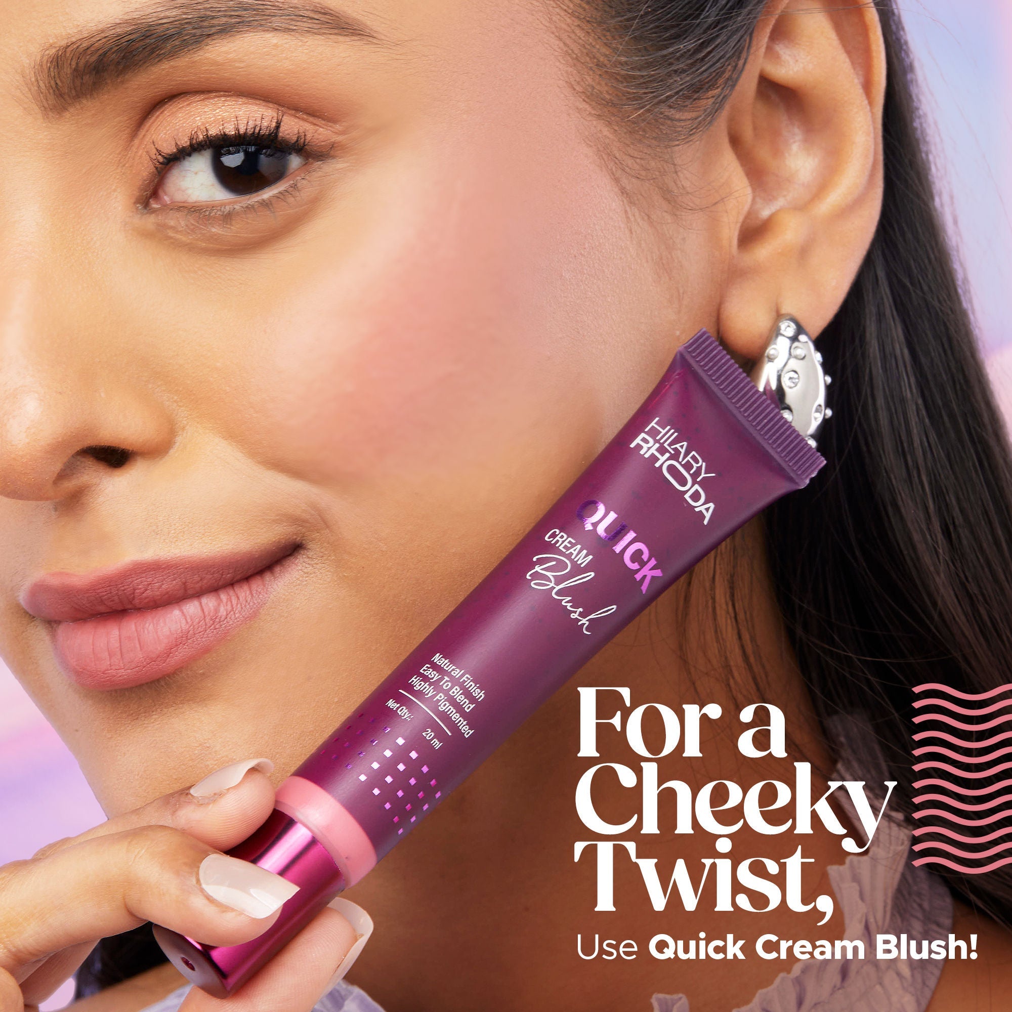 Hilary Rhoda Quick Cream Blush - Mellow Coral 02 - Distacart