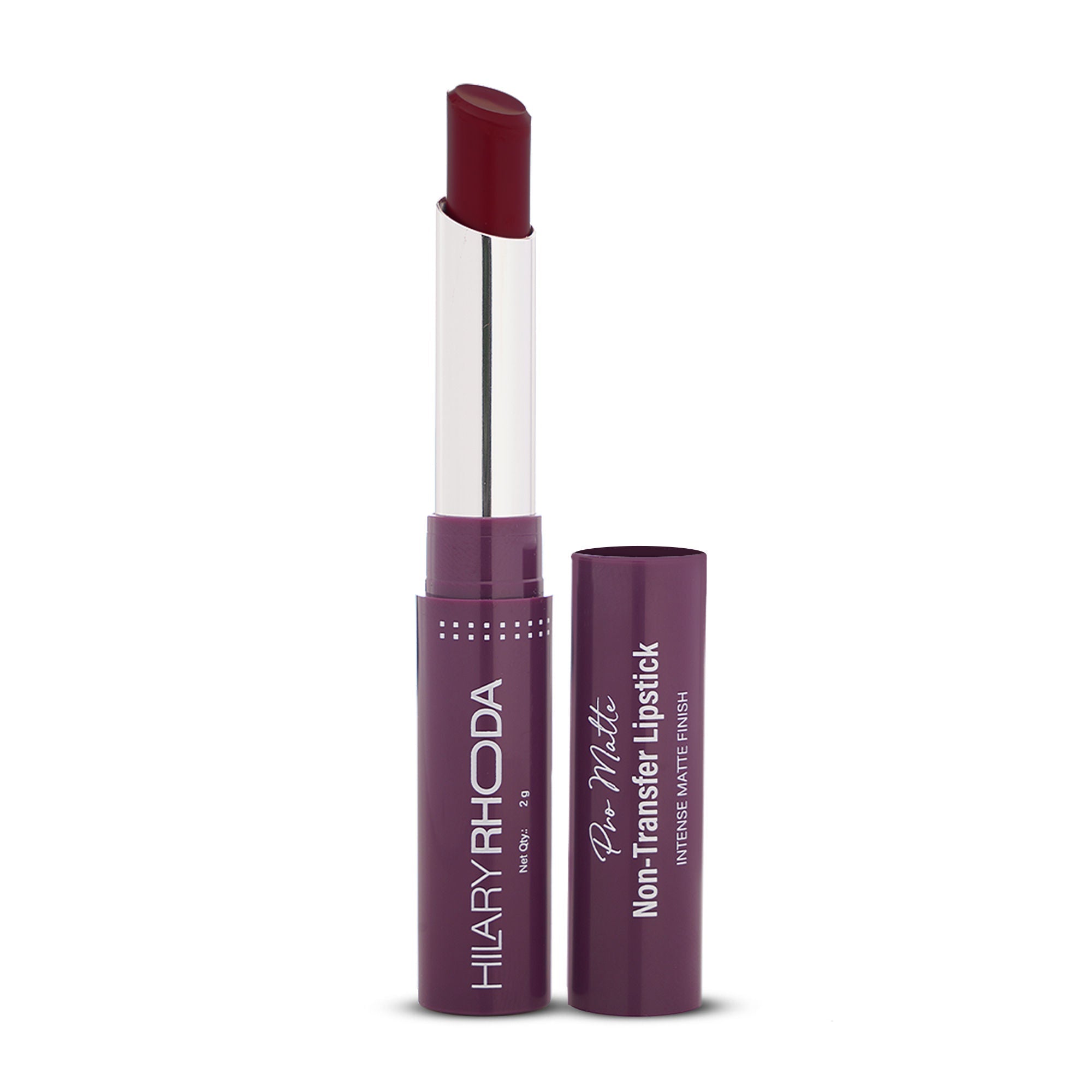 Hilary Rhoda Pro Matte Non-Transfer Waterproof Lipstick - Rose Petal 06 - Distacart