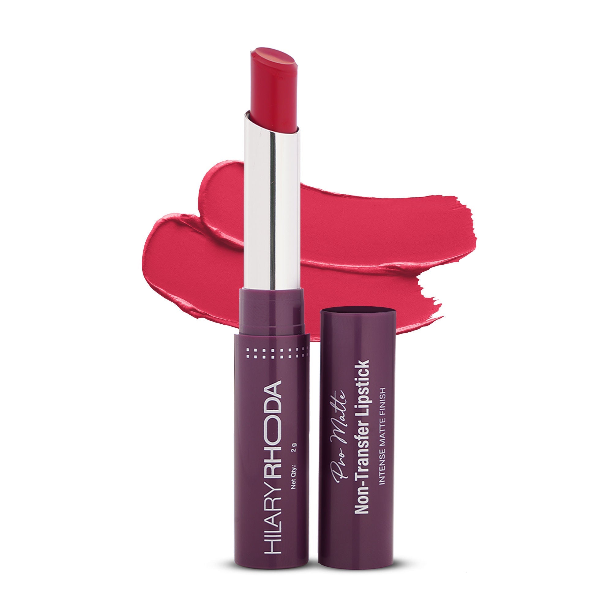 Hilary Rhoda Pro Matte Non-Transfer Waterproof Lipstick - Magent 07 - Distacart