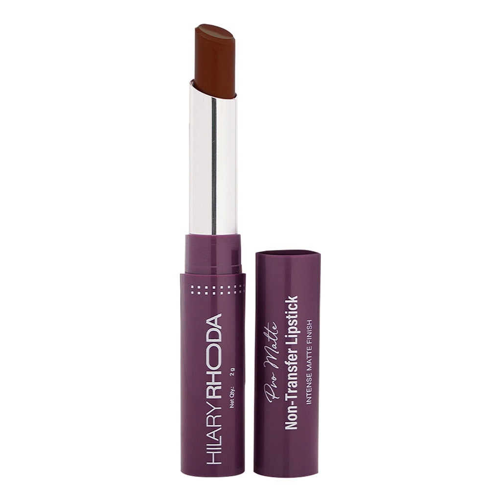 Hilary Rhoda Pro Matte Non-Transfer Waterproof Lipstick - Natural Coco 11 - Distacart