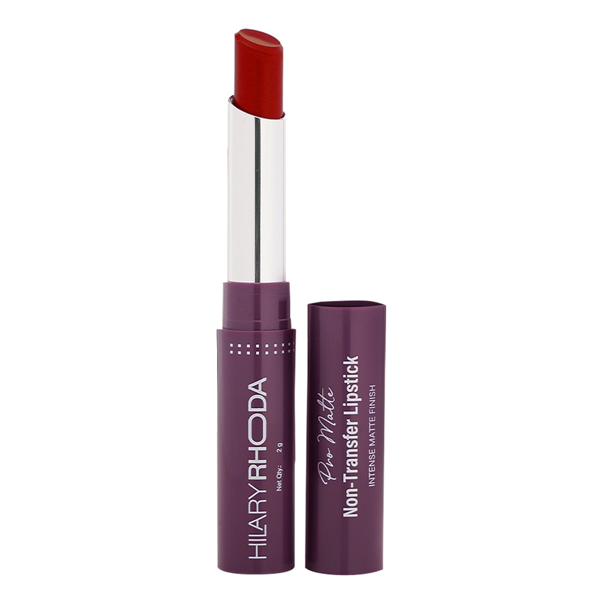 Hilary Rhoda Pro Matte Non-Transfer Waterproof Lipstick - Red Russian 18 - Distacart