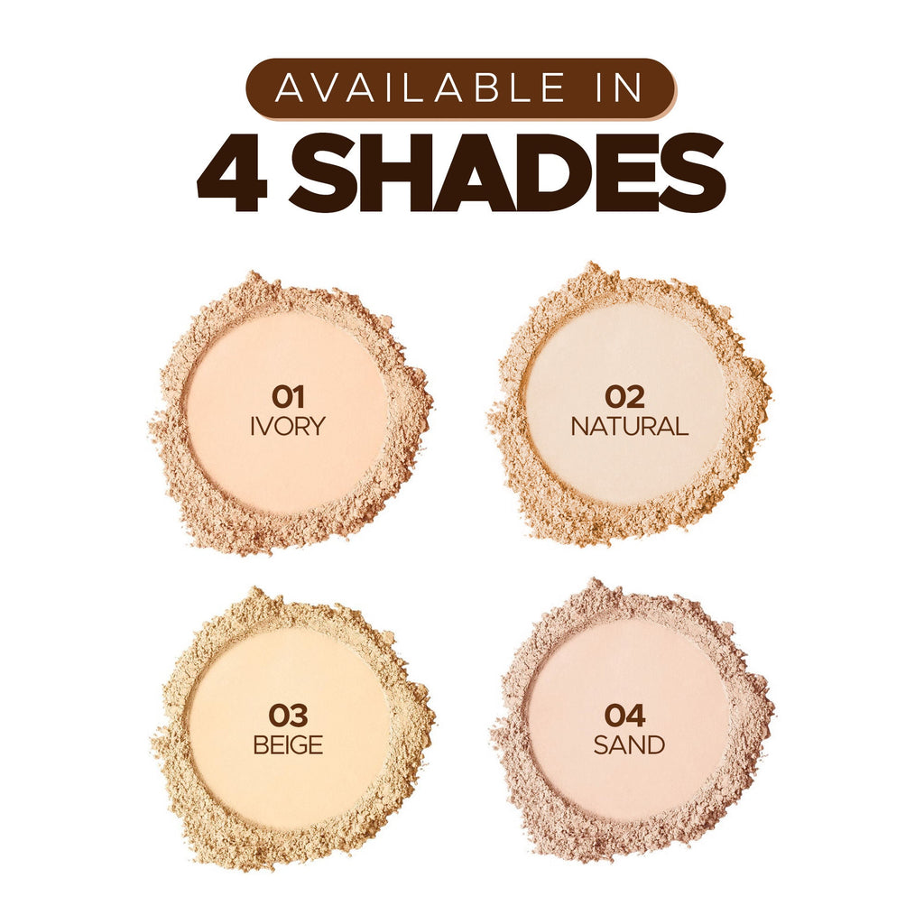 Hilary Rhoda HD High-Definition Matte Pressed Powder - My Ivory 01 - Distacart