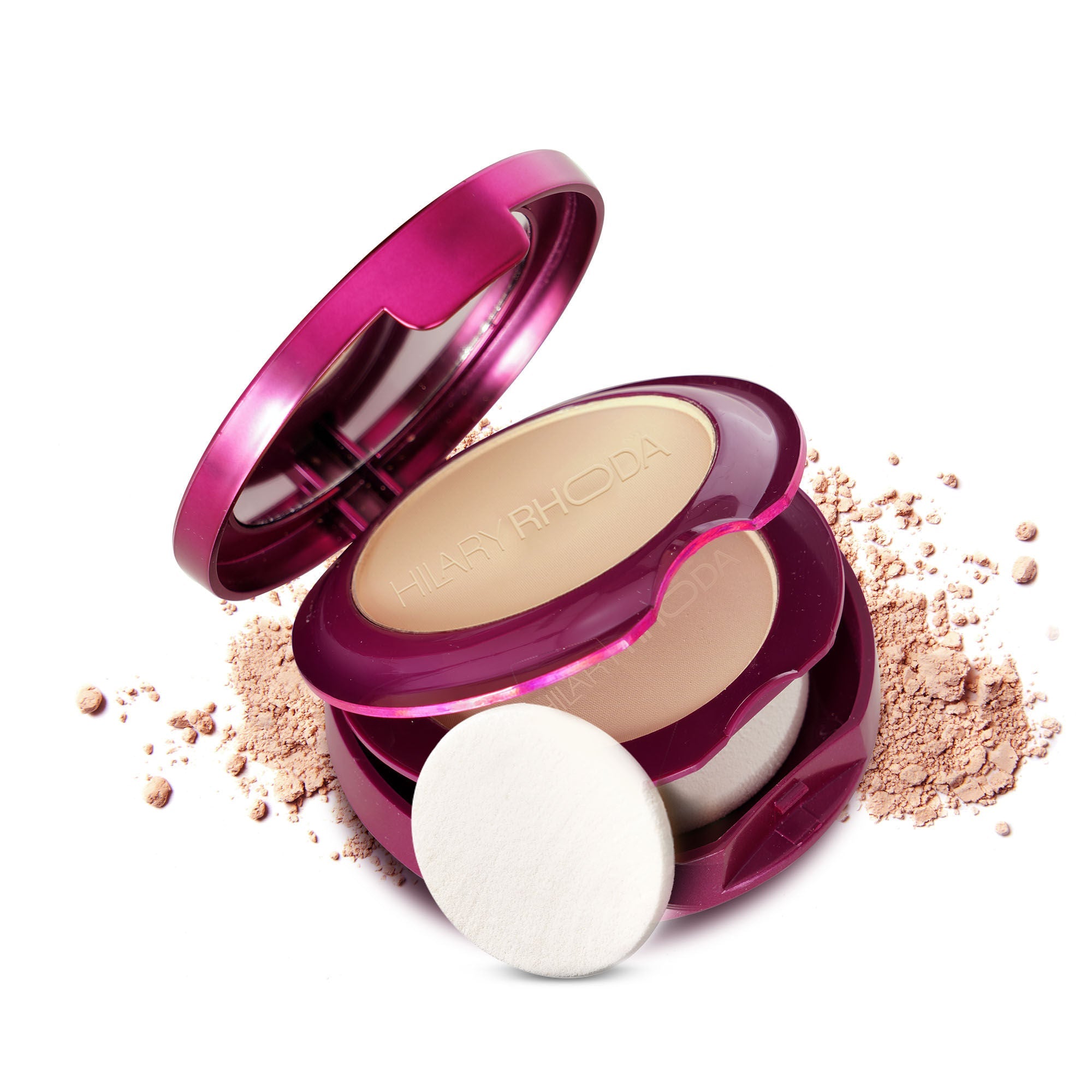 Hilary Rhoda HD High-Definition Matte Pressed Powder - Natural 02 - Distacart