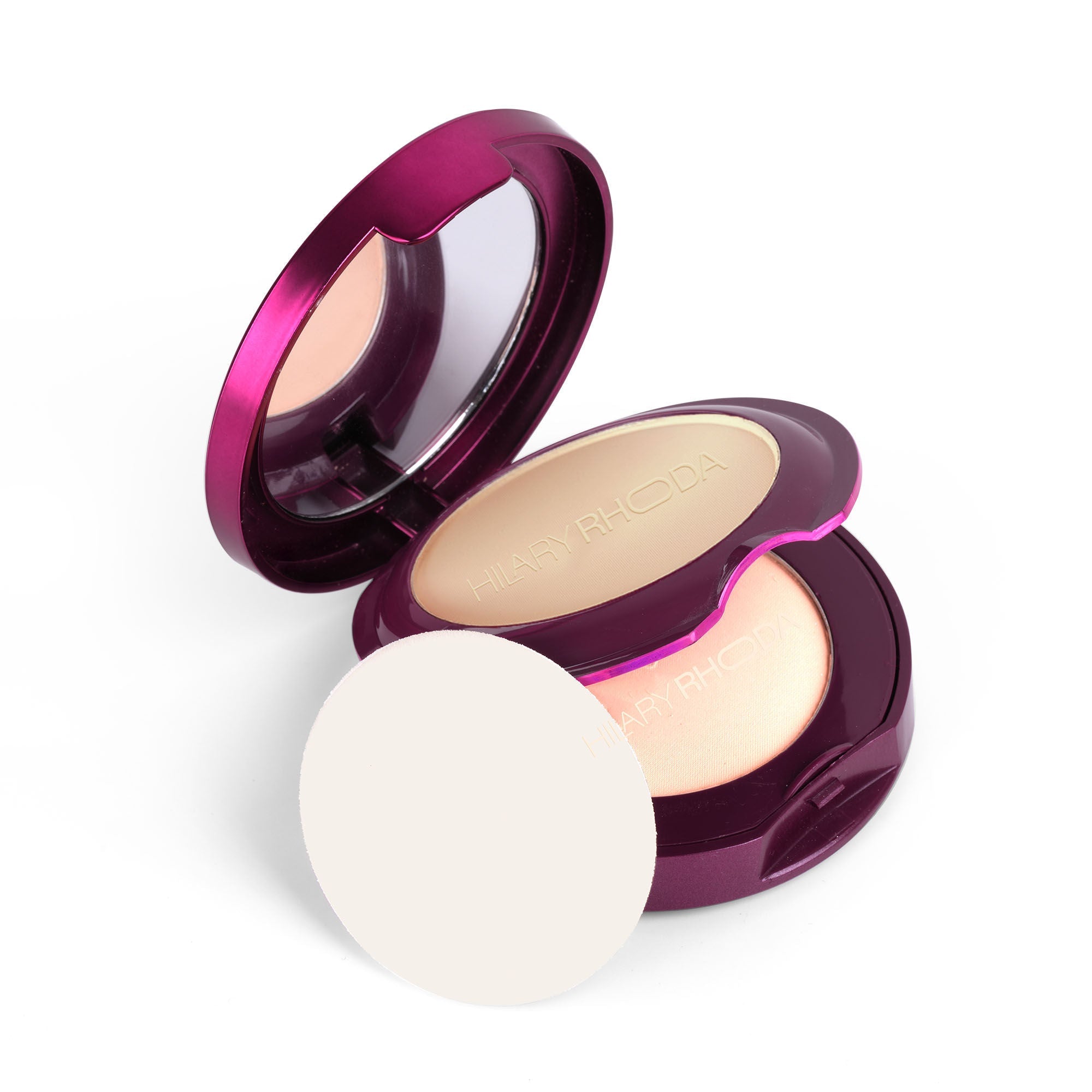 Hilary Rhoda HD High-Definition Matte Pressed Powder - Buff Beige 03 - Distacart