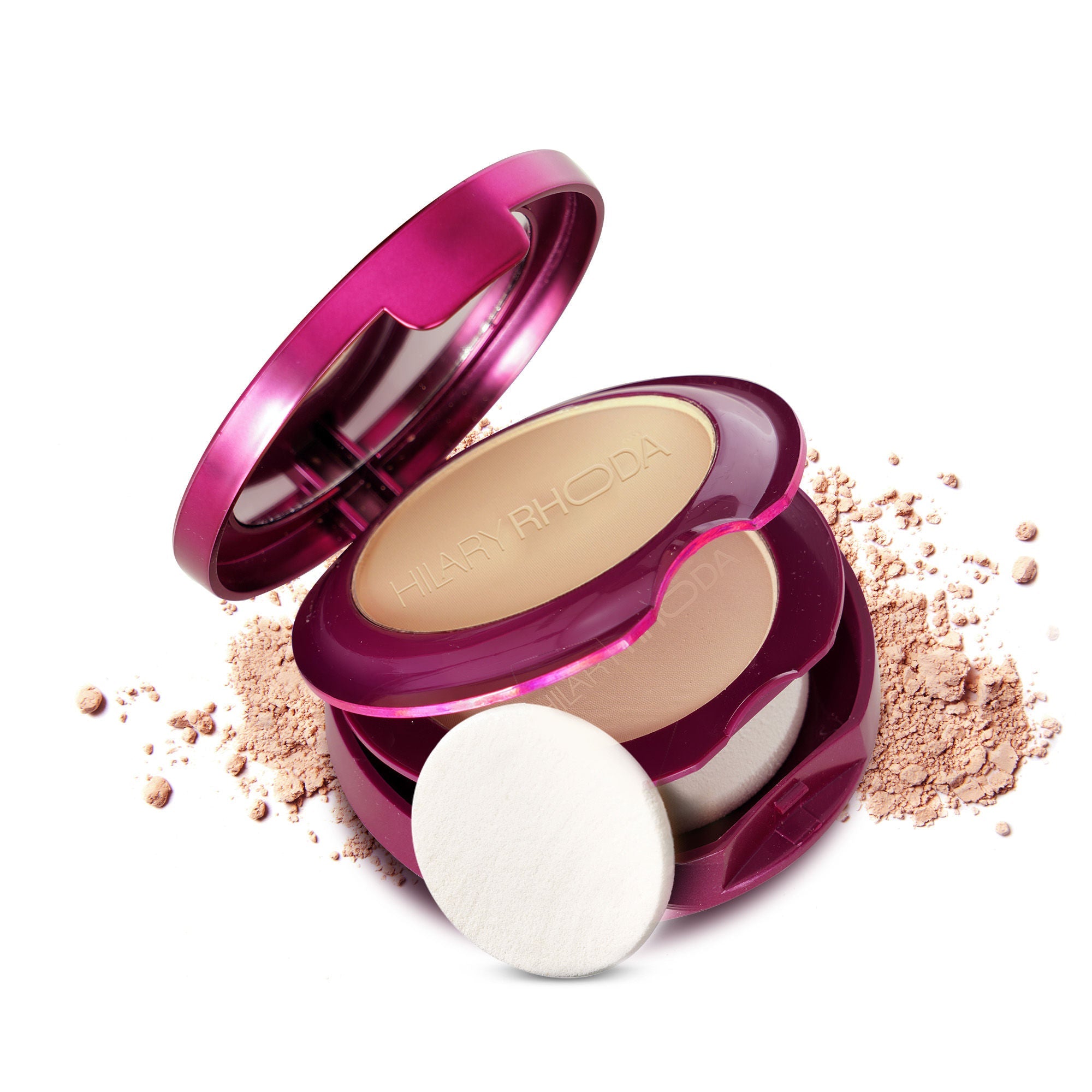 Hilary Rhoda HD High-Definition Matte Pressed Powder - Sand 04 - Distacart