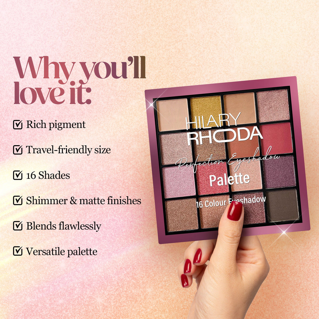 Hilary Rhoda Perfection Eyeshadow Palette - 1 - Distacart
