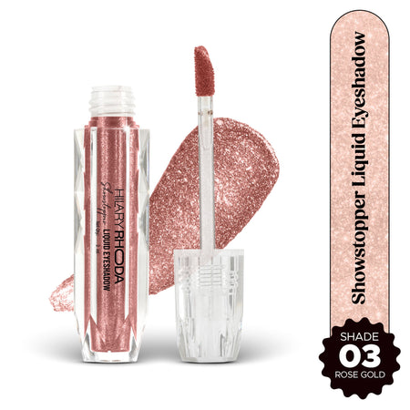 Hilary Rhoda Showstopper Liquid Eyeshadow - Rose Gold 03