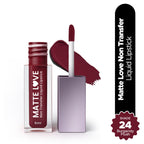 Hilary Rhoda Matte Love Non Transfer Liquid Lipstick - Burgandy Flush 24