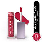 Hilary Rhoda Matte Love Non Transfer Liquid Lipstick - Love Maroon 23